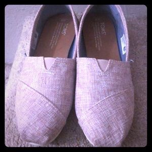 Linen blush colored toms💜